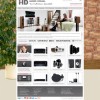 HD Audio Visual, good use of website design